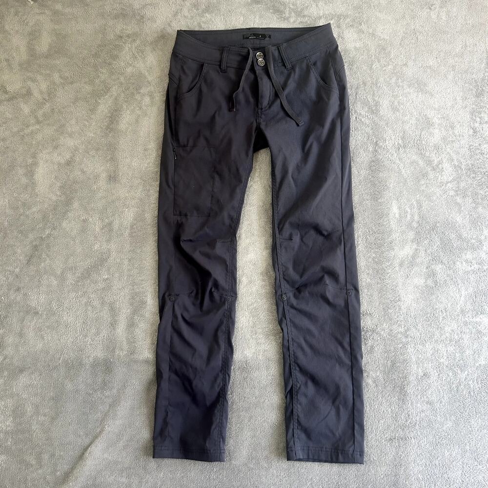 Prana Hallie Women's 4 Gray Pants Hiking Outdoor Breatheable Adventure